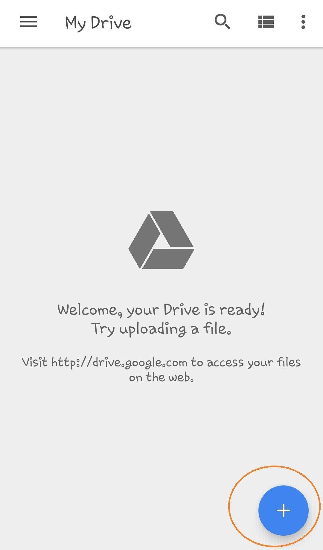 google drive file sharing