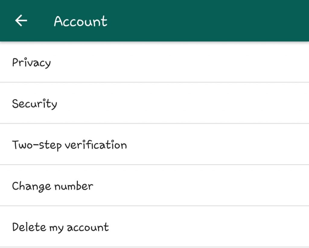 how to enable whatsapp two step verification snap 2