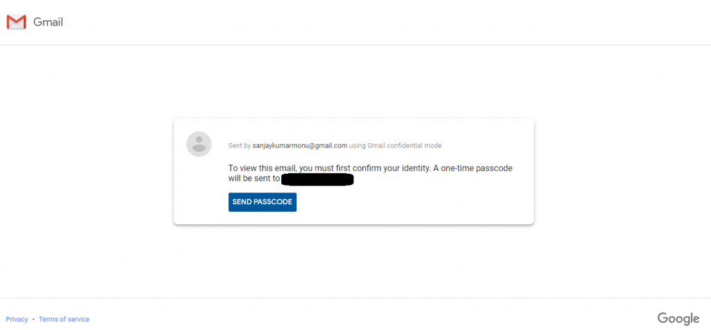 Confidential Mode Feature Screenshot 7