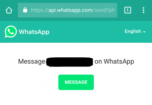Open a Chat Directly without opening WhatsApp