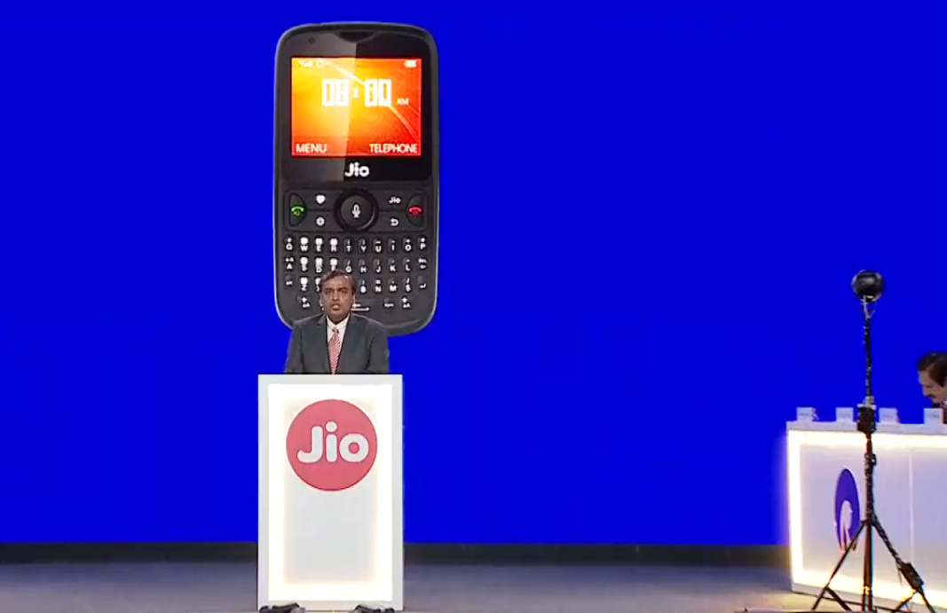 Reliance Industries Limited launches Jio Phone 2