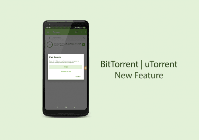 BitTorrent and uTorrent Android App brings Remote Access