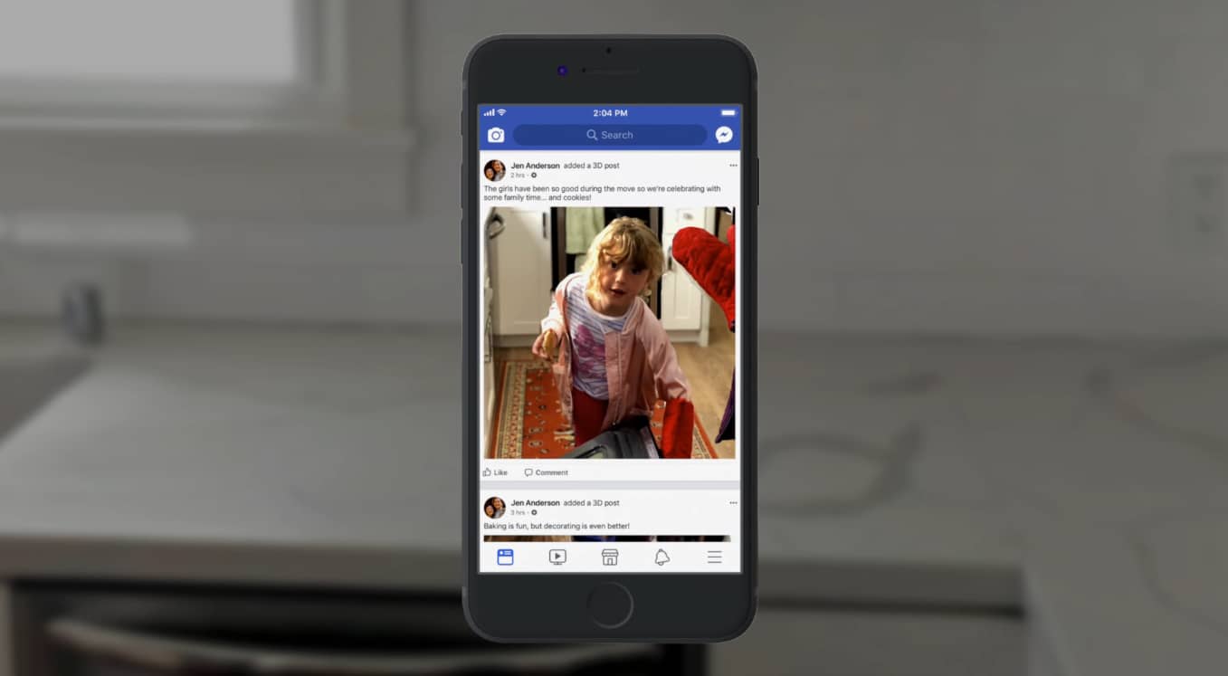 Facebook 3D Photos
