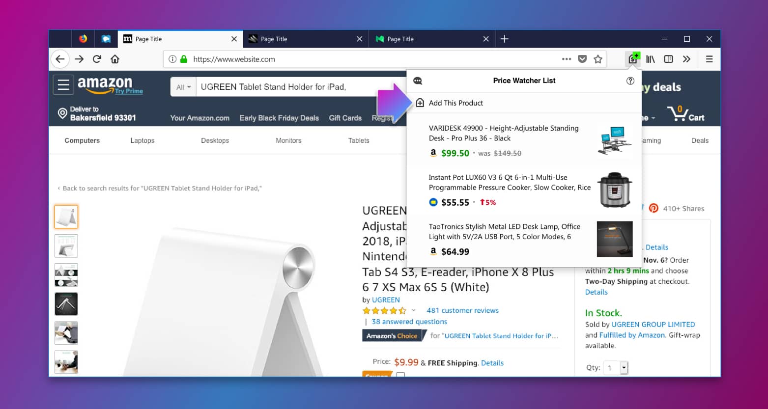 Firefox Launches Price Tracking Extension Price Wise