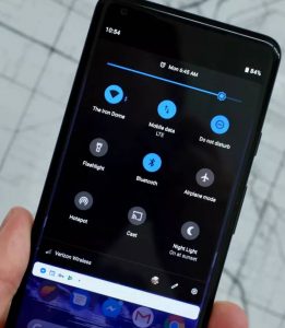 Optimize Display for Dark Mode