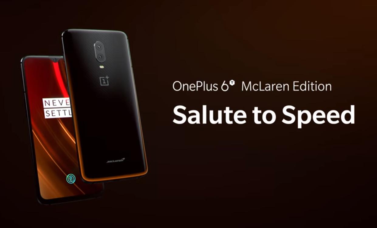 Oneplus Officially Unveils 6t Mclaren Edition
