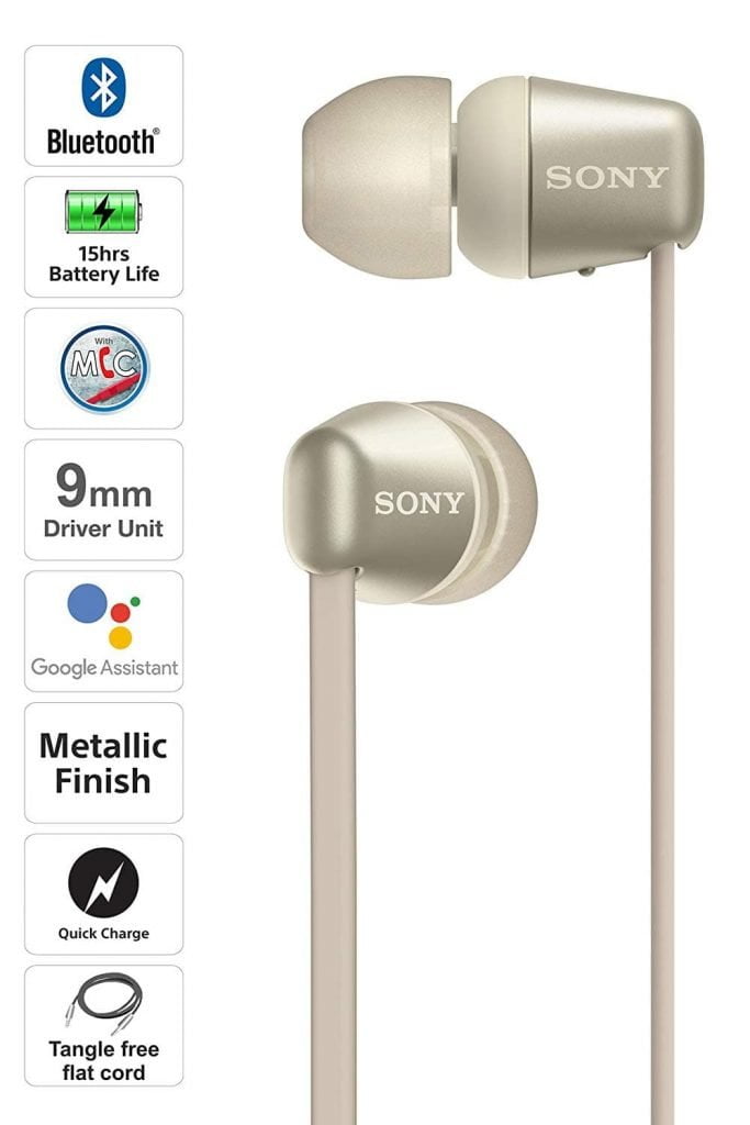 Sony Wireless Neckband Headphone WI-C310
