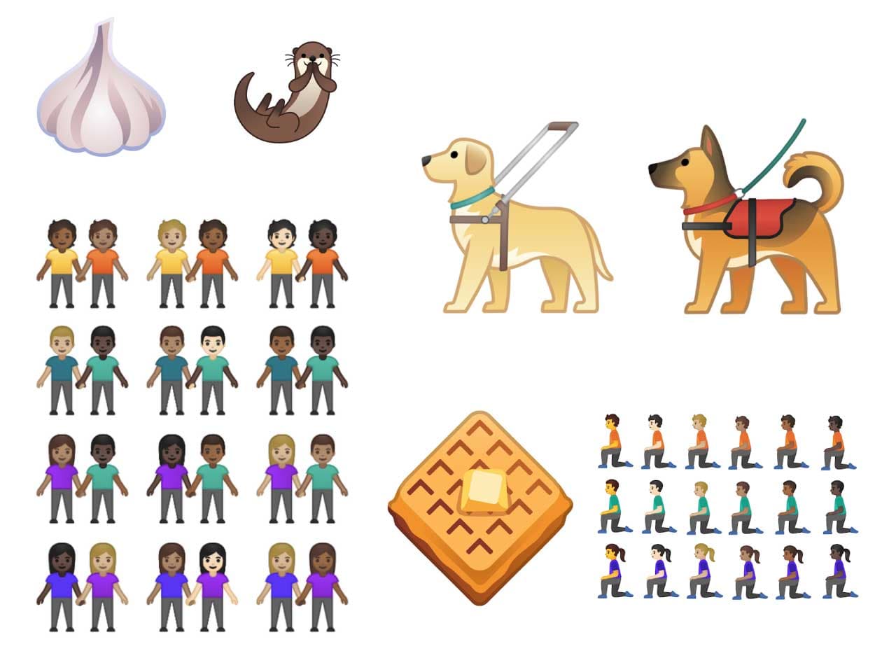 Google Announces 65 New Emojis