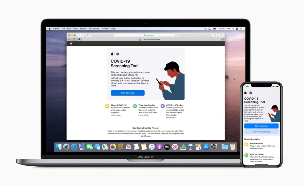 Apple Launches COVID 19 Screening Tool
