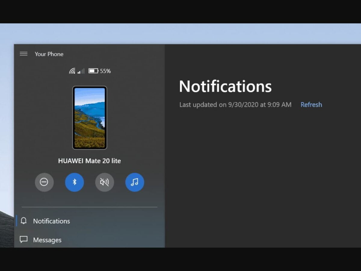 Control Phone Settings with Your Phone App for Windows 10