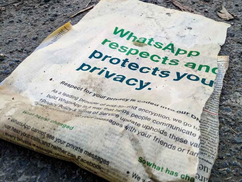 WhatsApp Limit Account Functionalities not accepting new privacy policy
