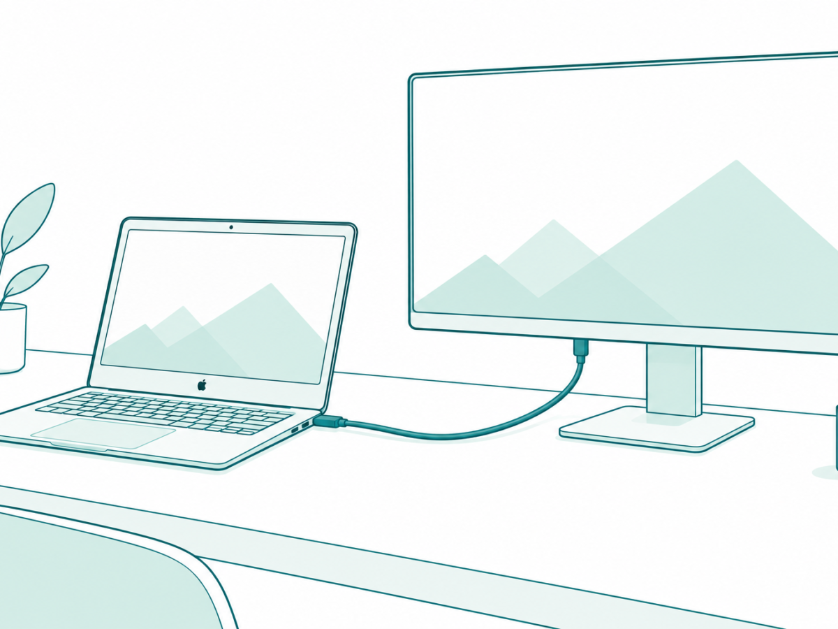 Connect a MacBook Pro to a Monitor: Check the Chip and Cable
